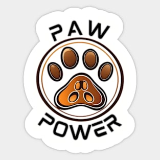 Paw Power! Sticker